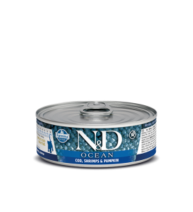 Comida húmeda para gatitos de bacalao