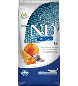 Farmina N&D Gatos Calabaza, Arenque y Naranja