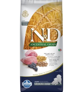 Farmina Ancestral Cachorro Mediano Grande Cordero&Arandanos