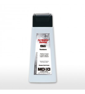 Champú pelo negro textura