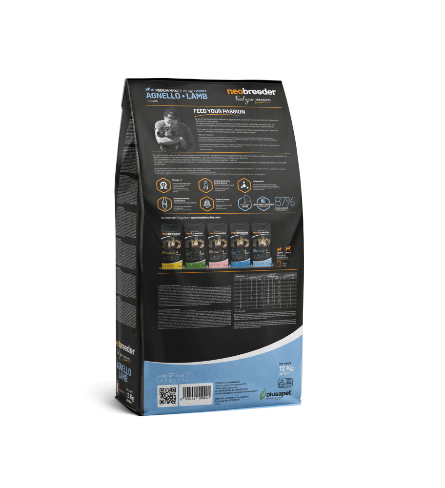Neo breeder Puppy-Lamb 12kg