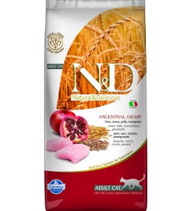 Farmina N&D Gatos Bajo en Cereales Pollo & Granada