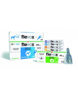 Pipeta Flevox Fipronil Antiparasitario para Gatos