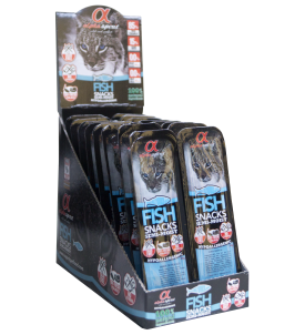 Alpha Spirit Snack para Gatos de Pescado