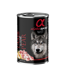 Alpha Spirit en Lata Perros Cordero & Pera