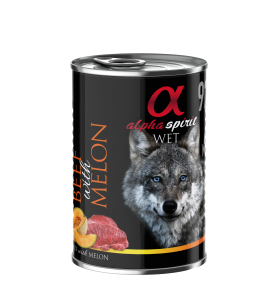 Alpha Spirit en Lata Perros Ternera & Melón