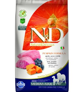 Farmina N&D Sin Cereales Calabaza Adultos Razas Medianas - Razas Maxi Cordero