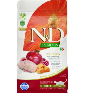 Farmina N&D Gatos Esterilizados Calabaza & Codorniz 1 5kg