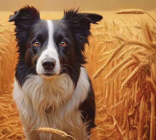 La importancia de una dieta sin gluten para perros sensibles.